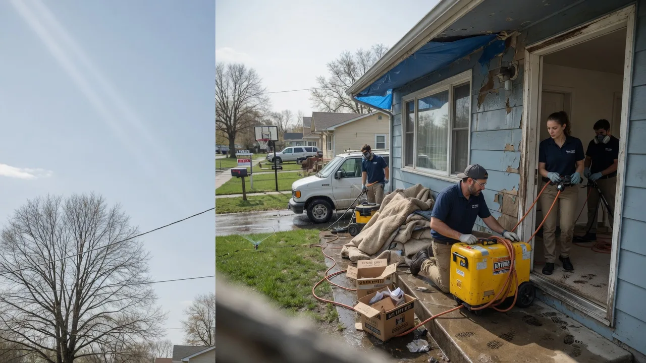 Basement Flood Cleanup in Rombauer, MO near me
